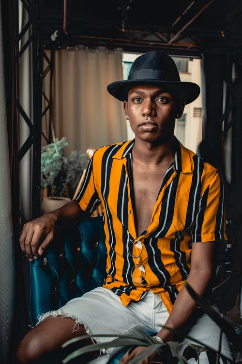 Silk shirt printed