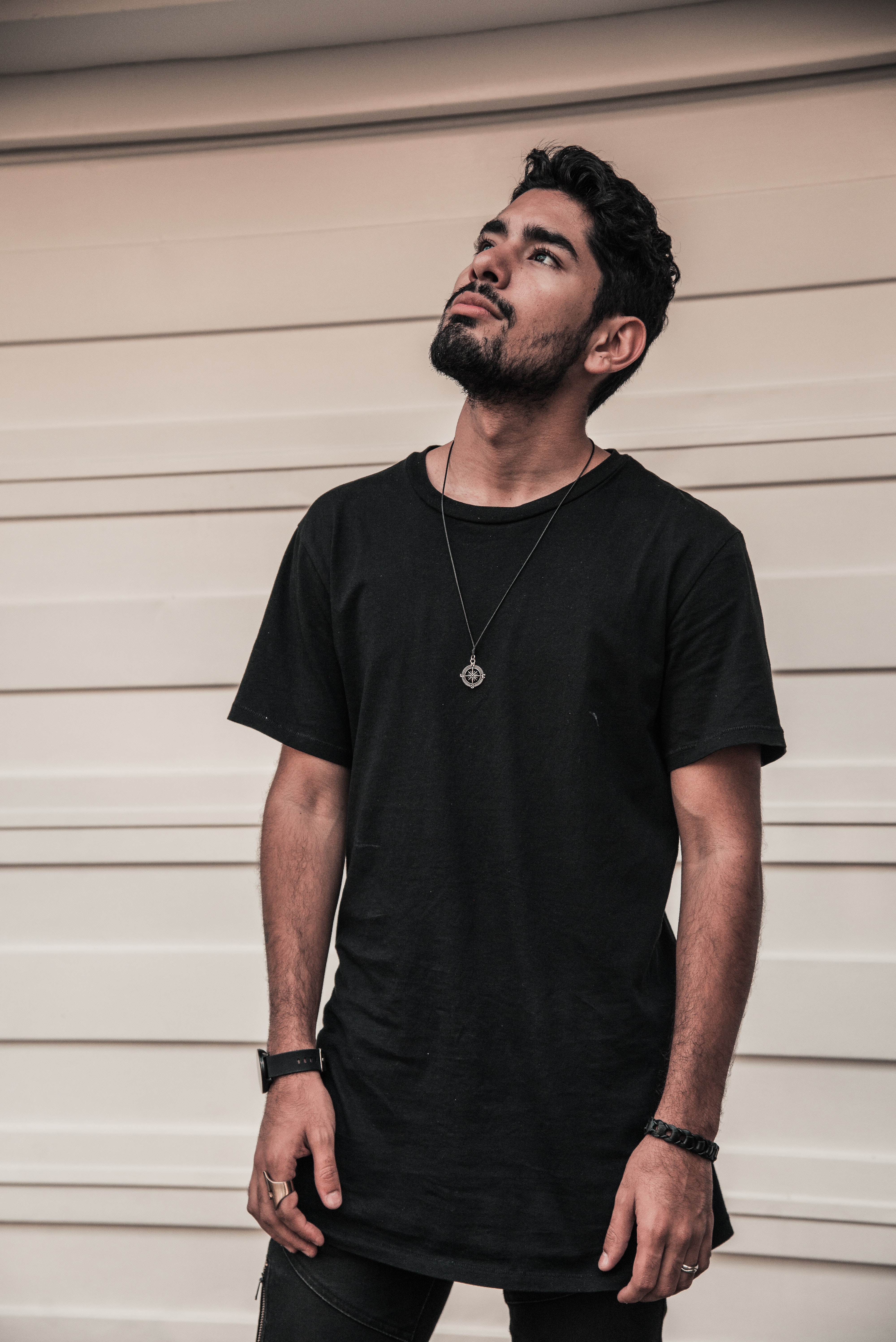 Man t-shirt black