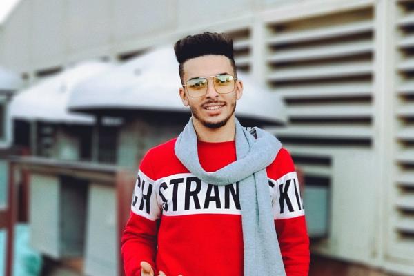Man printed sweatshirt