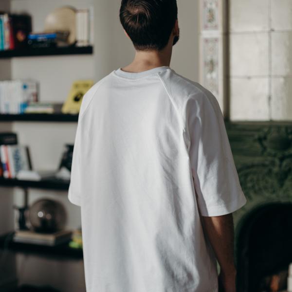 Oversize white man t-shirt